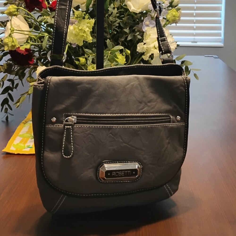 Rosetti Gray Crossbody/Shoulder bag